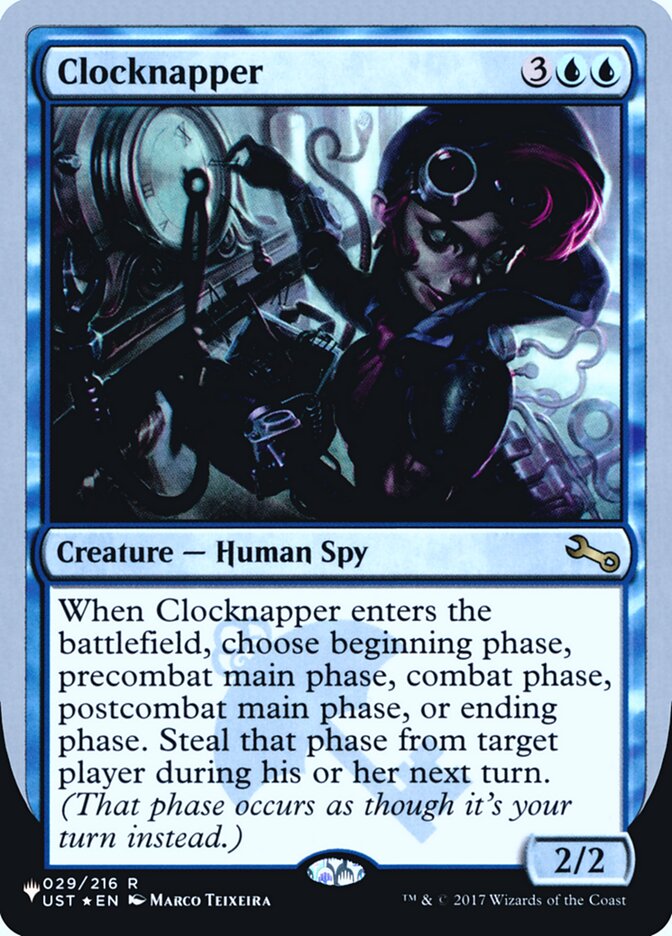 Clocknapper (Unfinity Foil Edition) [The List] - Destination Retro
