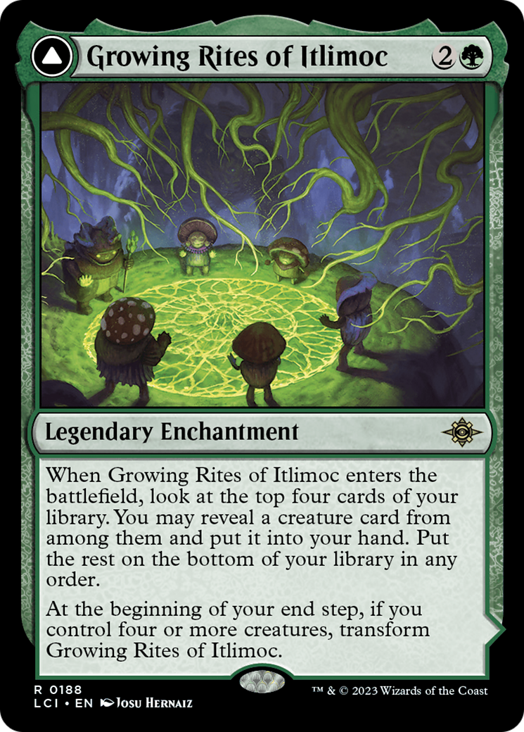 Growing Rites of Itlimoc // Itlimoc, Cradle of the Sun [The Lost Caverns of Ixalan] - Destination Retro