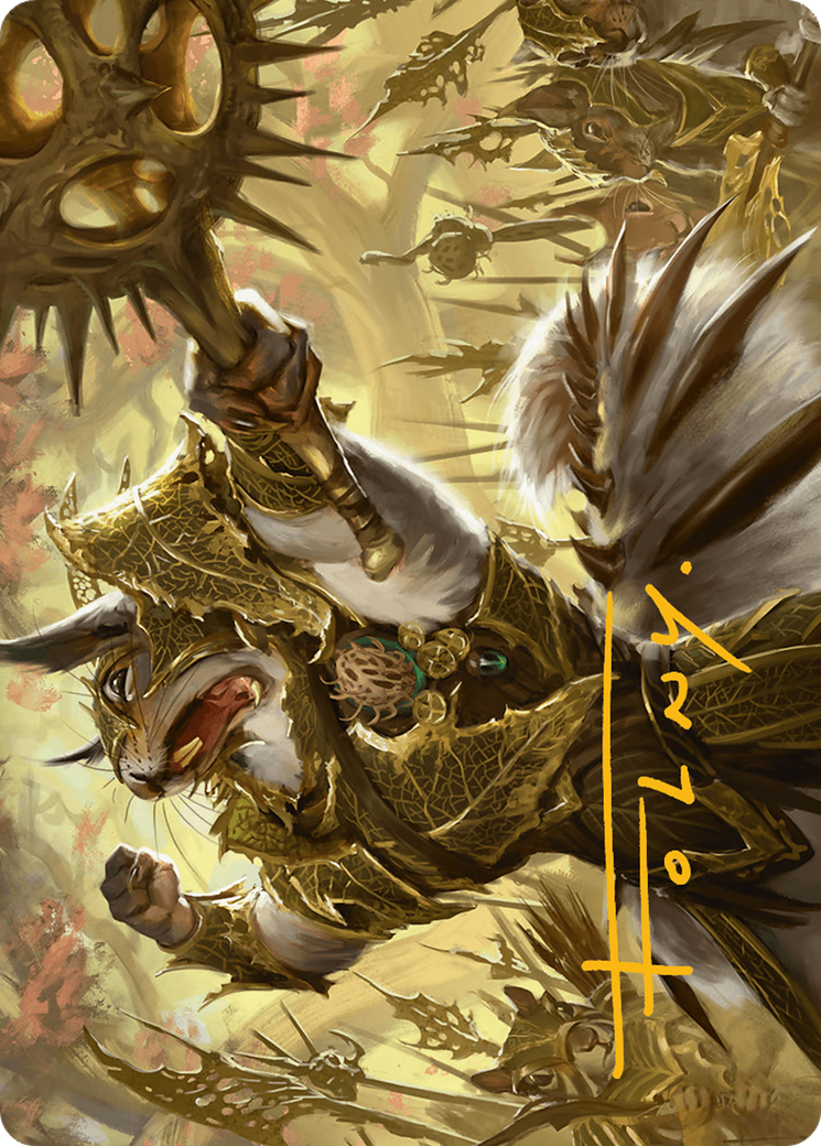 Honored Dreyleader Art Card (Gold-Stamped Signature) [Bloomburrow Art Series] - Destination Retro