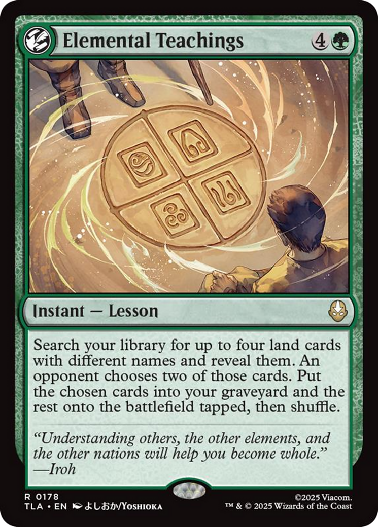 Elemental Teachings [Avatar: The Last Airbender] - Destination Retro