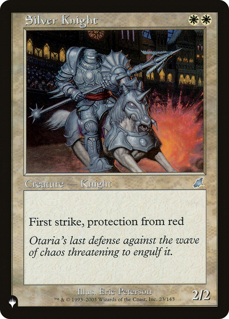 Silver Knight [The List] - Destination Retro
