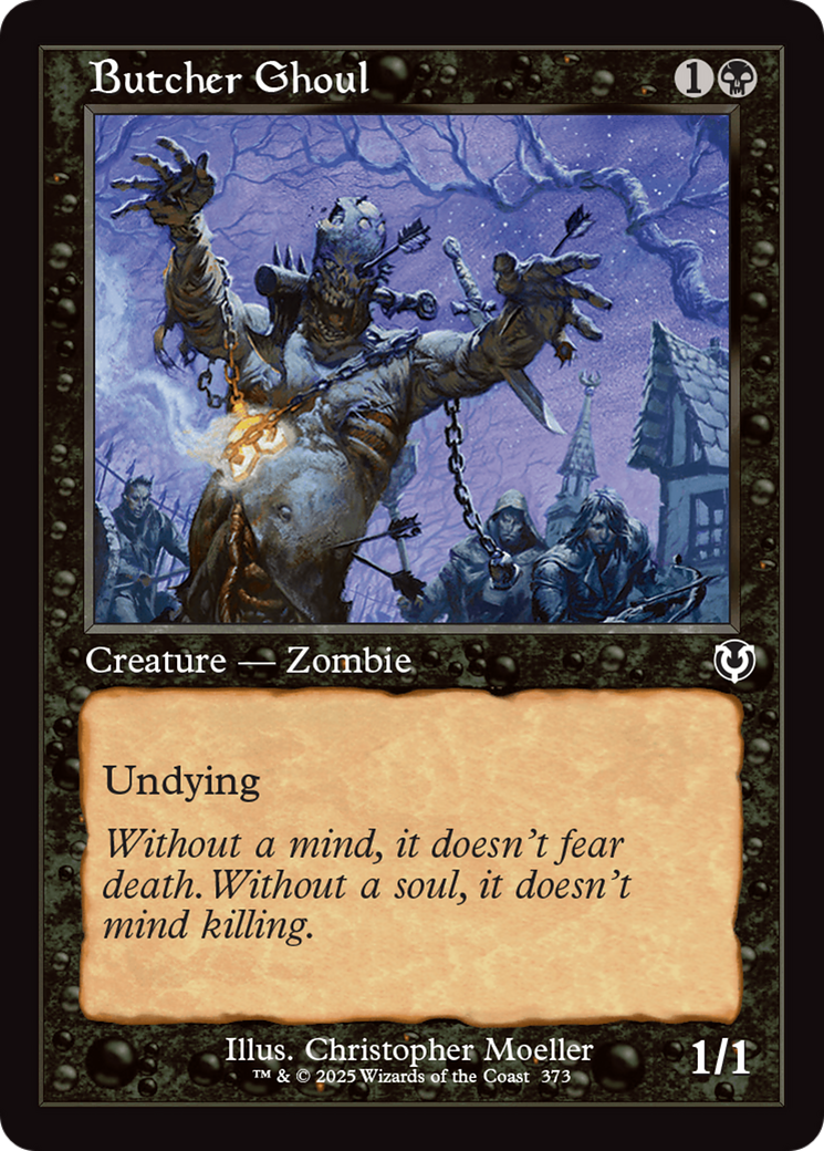 Butcher Ghoul (Retro Frame) [Innistrad Remastered] - Destination Retro