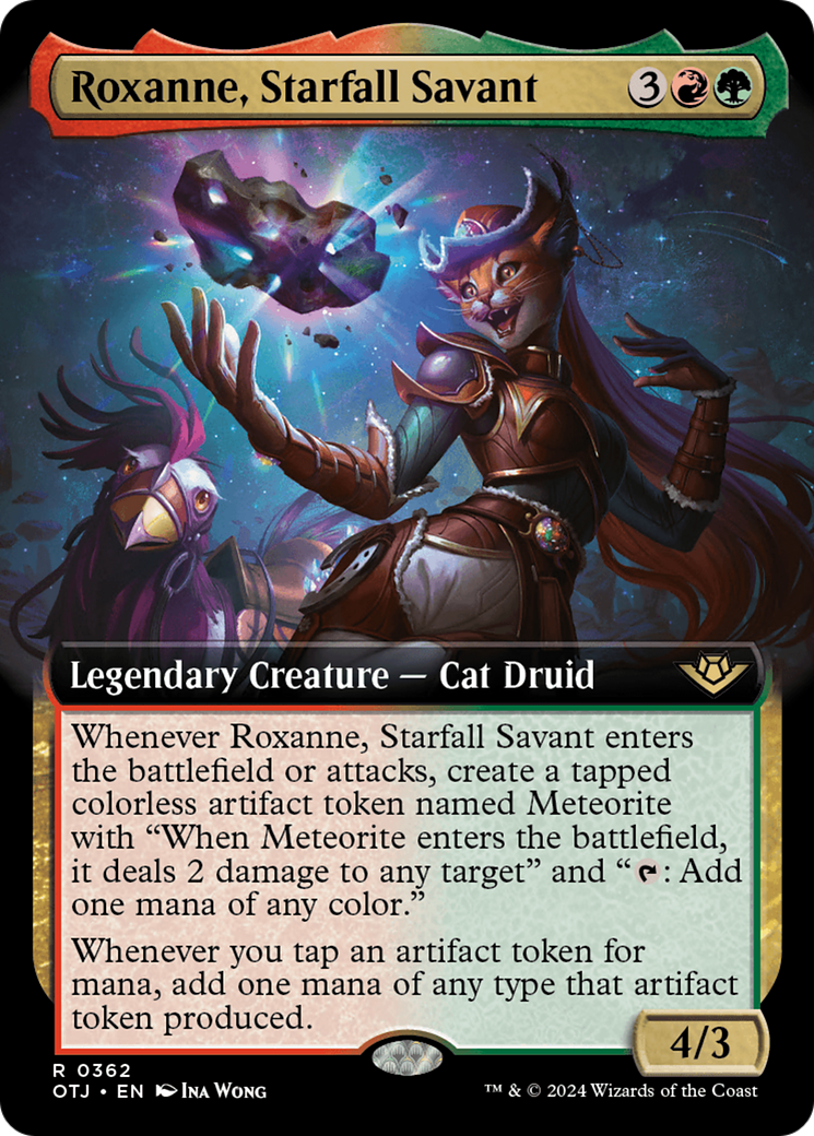 Roxanne, Starfall Savant (Extended Art) [Outlaws of Thunder Junction] - Destination Retro