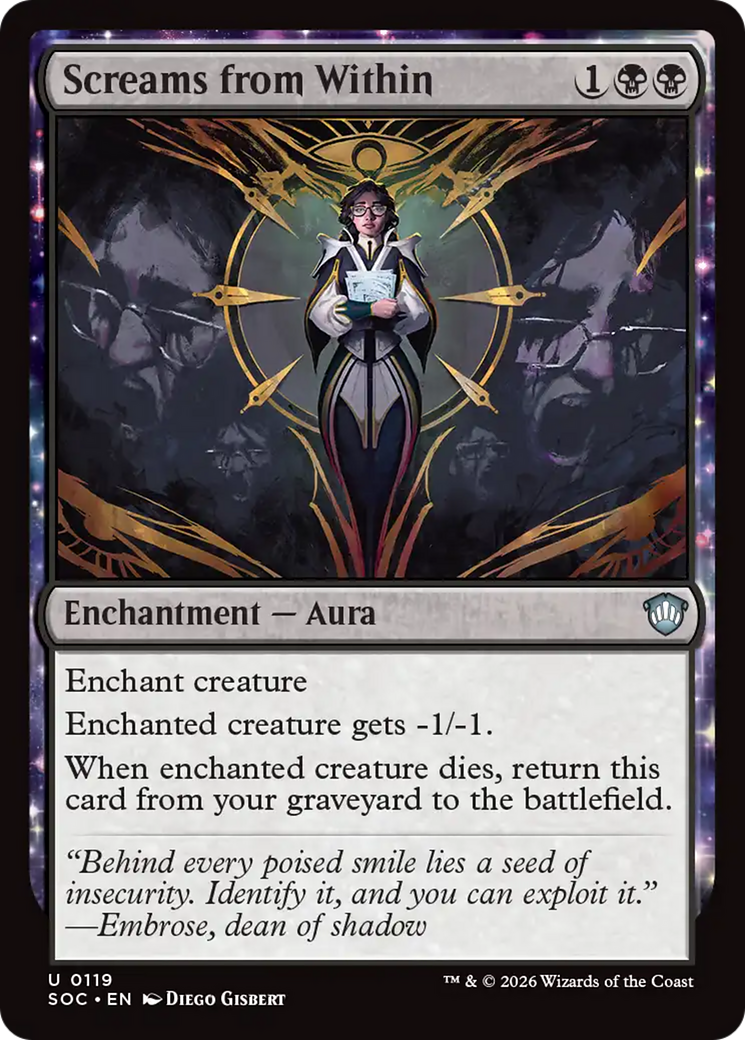 Screams from Within [Secrets of Strixhaven Commander] - Destination Retro