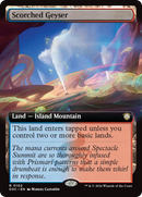 Scorched Geyser (Extended Art) [Secrets of Strixhaven Commander] - Destination Retro