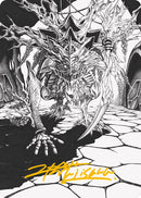 Thrun, Breaker of Silence Art Card (Gold-Stamped Signature) [Phyrexia: All Will Be One Art Series] - Destination Retro
