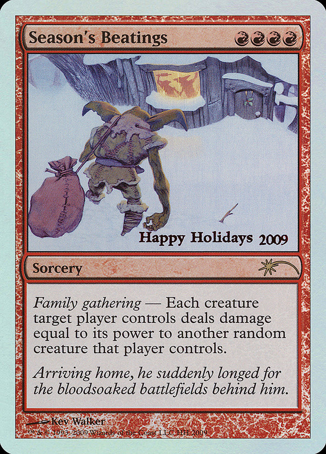 Season's Beatings [Happy Holidays] - Destination Retro