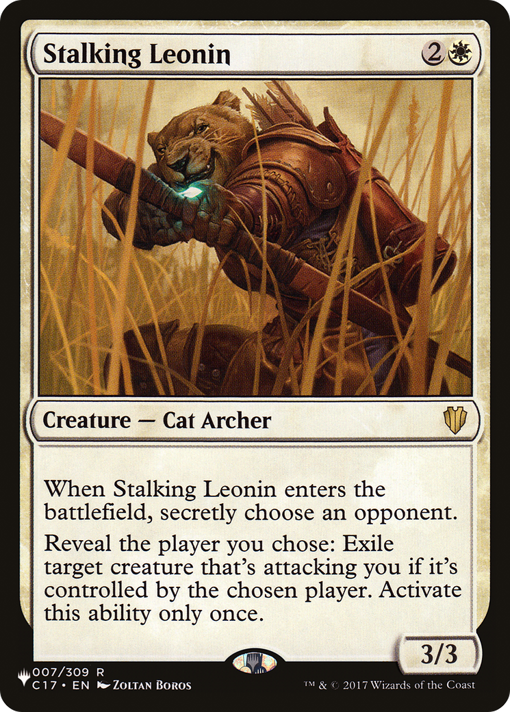 Stalking Leonin [The List] - Destination Retro