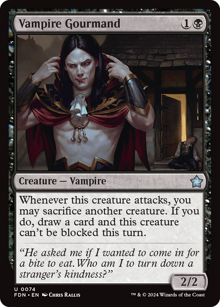 Vampire Gourmand [Foundations] - Destination Retro