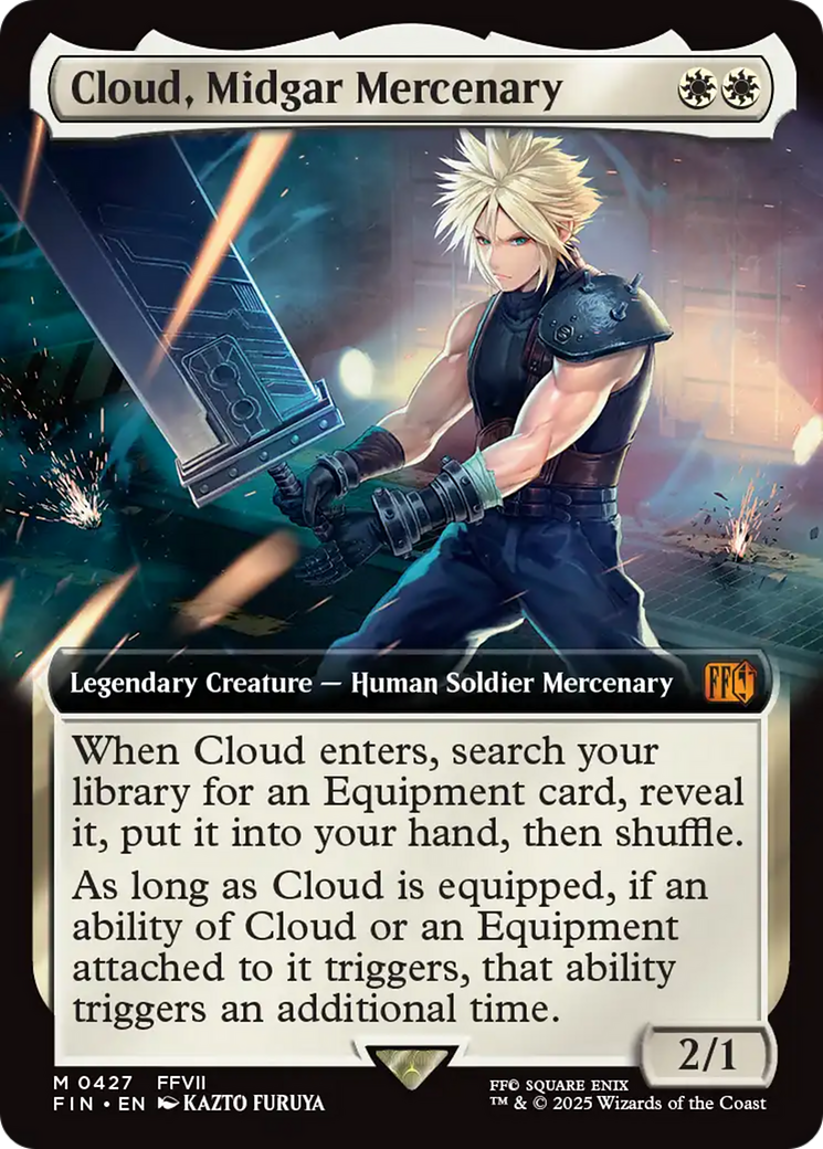 Cloud, Midgar Mercenary (Extended Art) [FINAL FANTASY] - Destination Retro