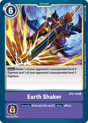 Earth Shaker [BT5-108] [Battle of Omni] - Destination Retro
