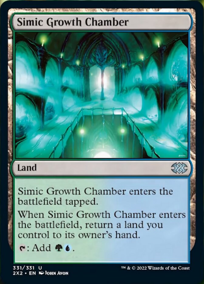 Simic Growth Chamber [Double Masters 2022] - Destination Retro
