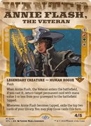 Annie Flash, the Veteran (Showcase) [Outlaws of Thunder Junction] - Destination Retro