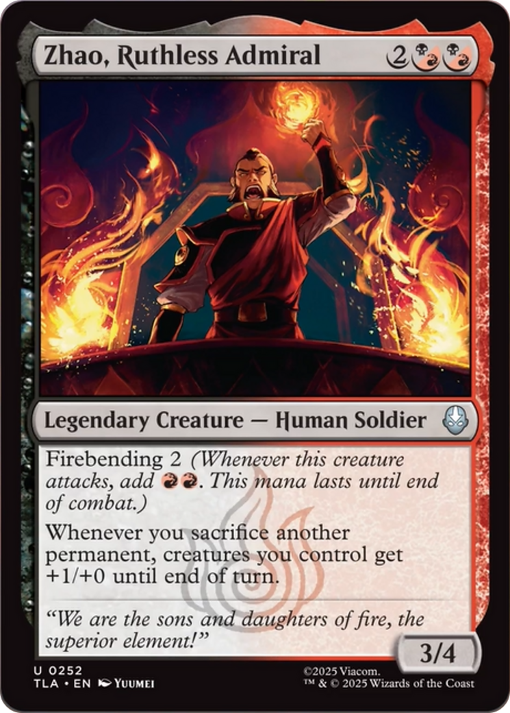 Zhao, Ruthless Admiral [Avatar: The Last Airbender] - Destination Retro