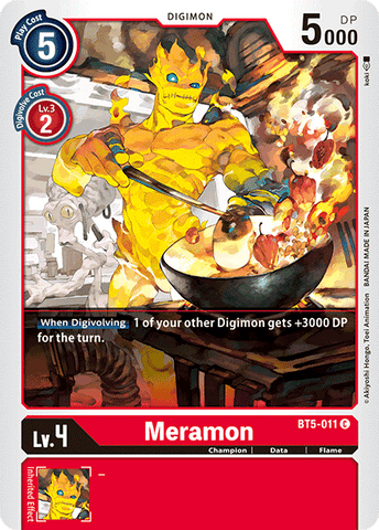 Meramon [BT5-011] [Battle of Omni] - Destination Retro