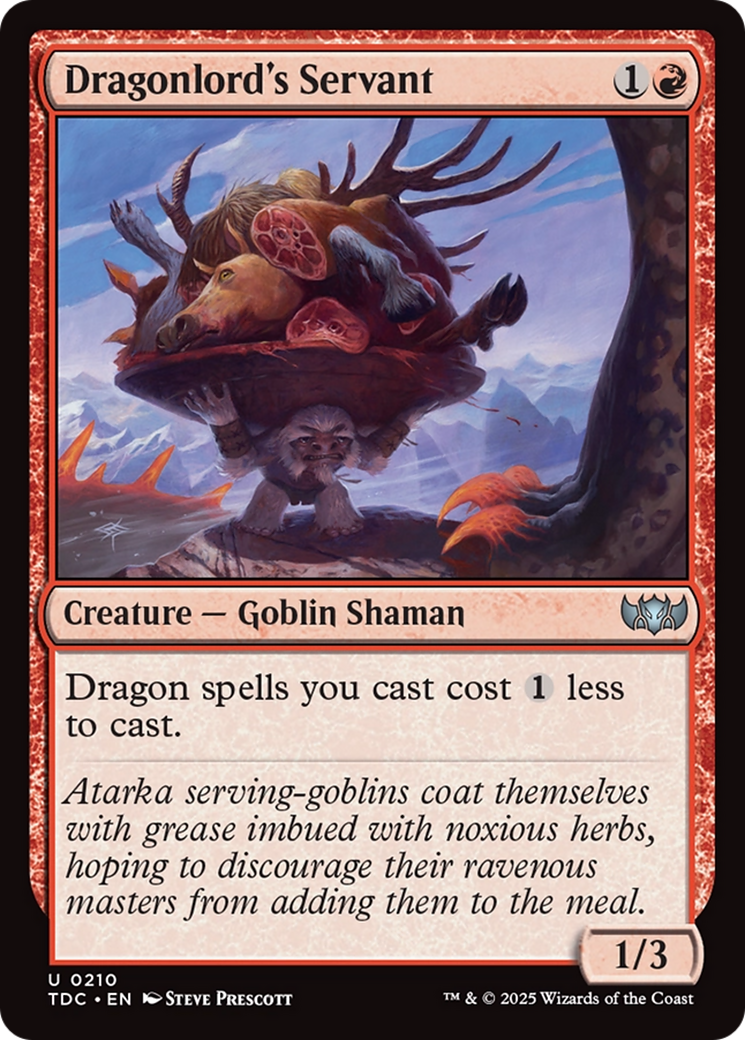 Dragonlord's Servant [Tarkir: Dragonstorm Commander] - Destination Retro