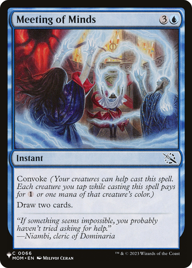 Meeting of Minds [The List] - Destination Retro