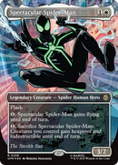 Spectacular Spider-Man (0238) (Borderless) (Textured Foil) [Marvel's Spider-Man] - Destination Retro