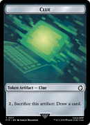 Food (0014) // Clue Double-Sided Token [Fallout Tokens] - Destination Retro