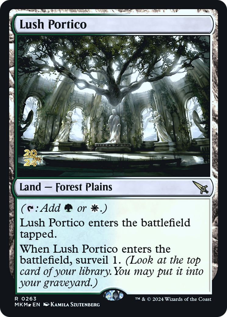 Lush Portico [Murders at Karlov Manor Prerelease Promos] - Destination Retro