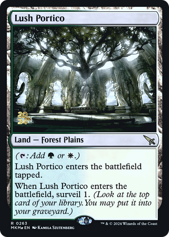 Lush Portico [Murders at Karlov Manor Prerelease Promos] - Destination Retro