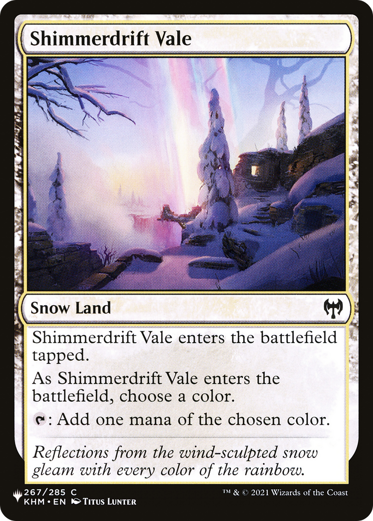 Shimmerdrift Vale [The List] - Destination Retro