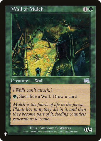 Wall of Mulch [The List] - Destination Retro