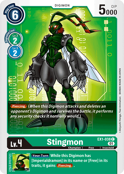 Stingmon [EX1-038] [Classic Collection] - Destination Retro