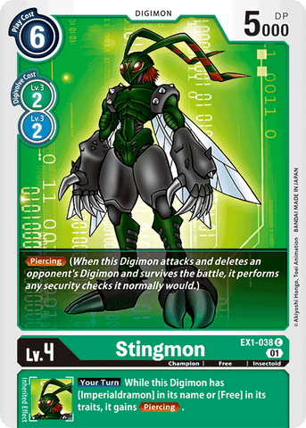 Stingmon [EX1-038] [Classic Collection] - Destination Retro