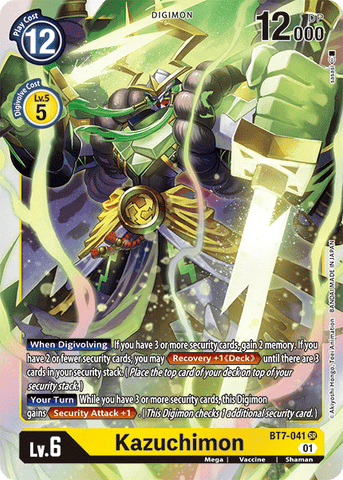 Kazuchimon [BT7-041] [Next Adventure] - Destination Retro