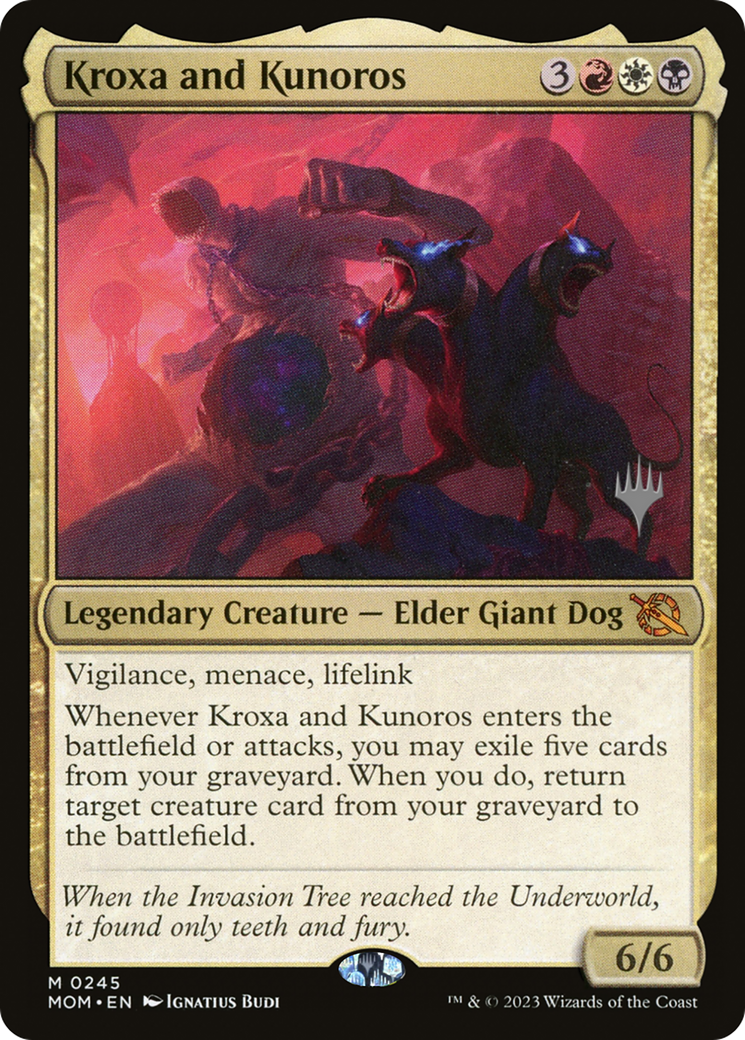 Kroxa and Kunoros (Promo Pack) [March of the Machine Promos] - Destination Retro