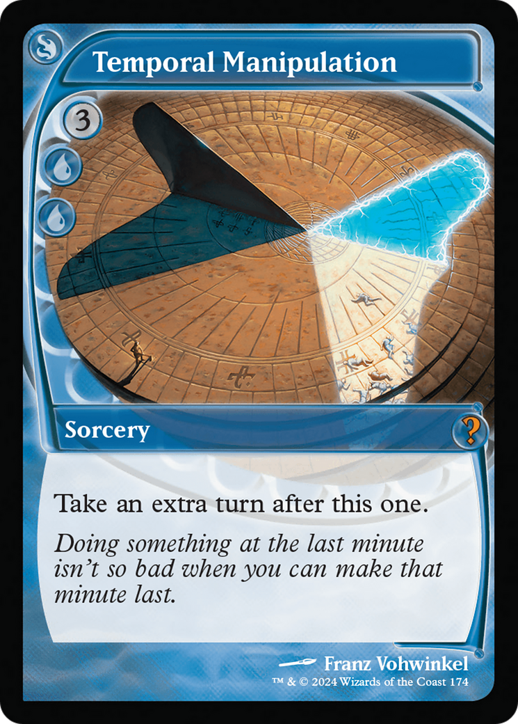 Temporal Manipulation (Future Sight) [Mystery Booster 2] - Destination Retro