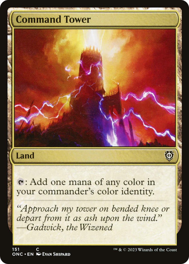 Command Tower [Phyrexia: All Will Be One Commander] - Destination Retro