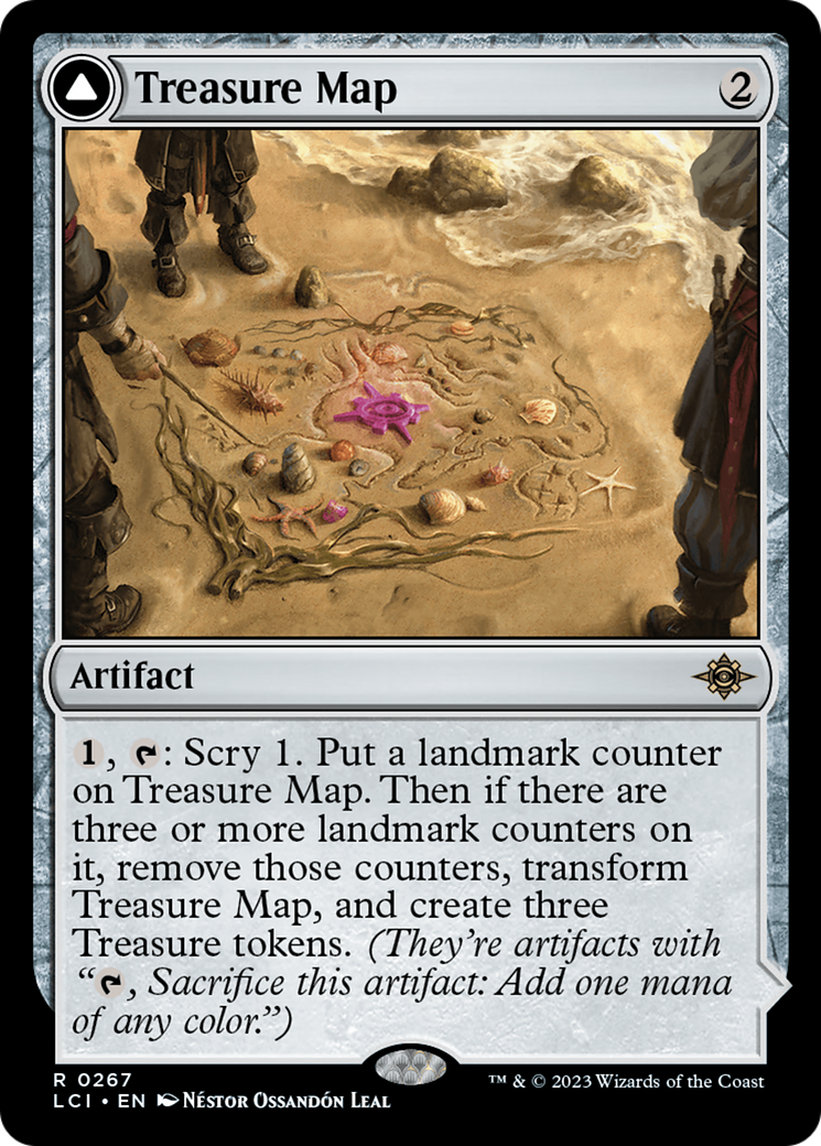 Treasure Map // Treasure Cove [The Lost Caverns of Ixalan] - Destination Retro