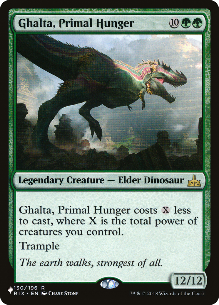 Ghalta, Primal Hunger [The List] - Destination Retro