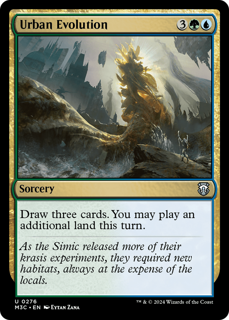Urban Evolution (Ripple Foil) [Modern Horizons 3 Commander] - Destination Retro