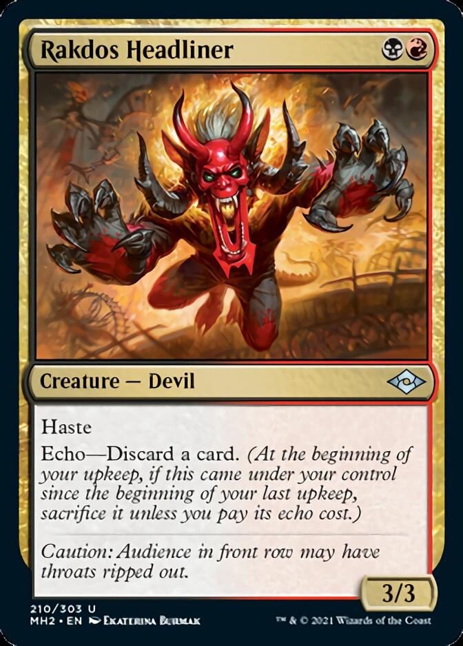 Rakdos Headliner [Modern Horizons 2] - Destination Retro