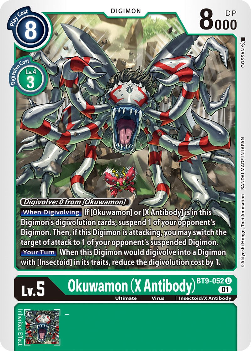 Okuwamon (X Antibody) [BT9-052] [X Record] - Destination Retro