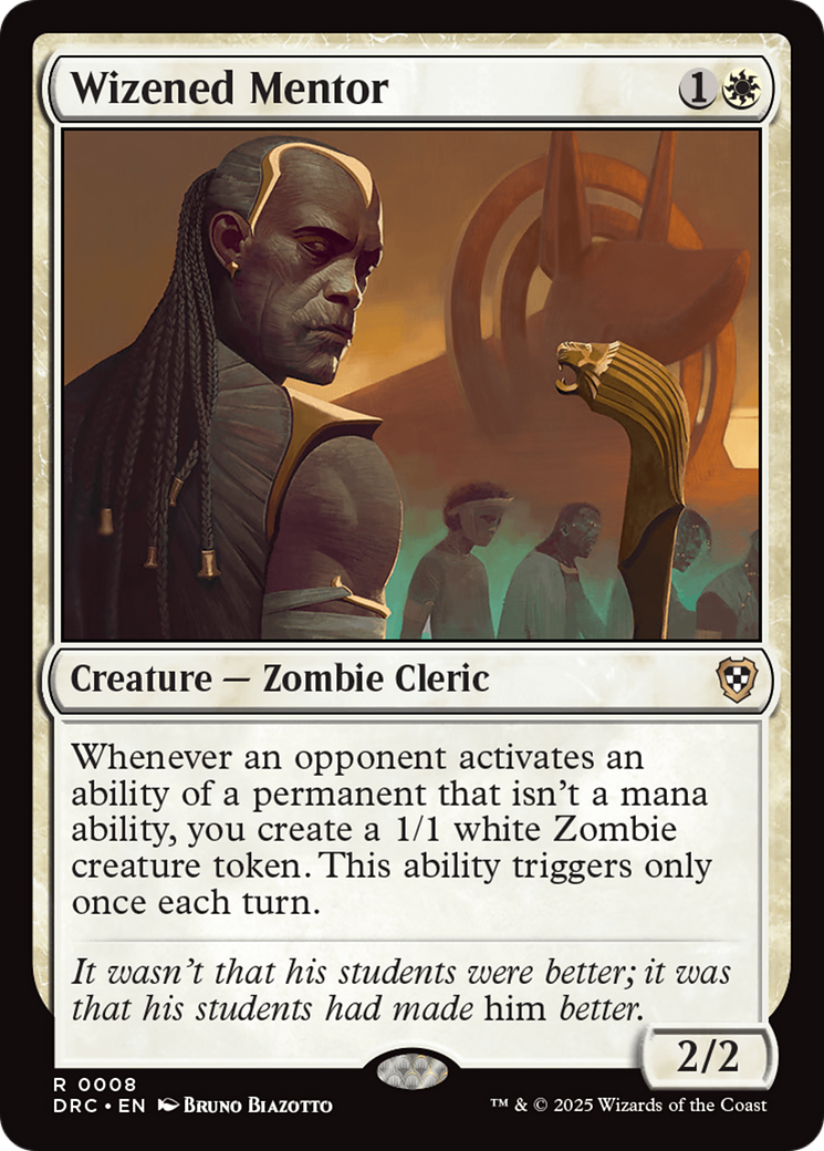 Wizened Mentor [Aetherdrift Commander] - Destination Retro