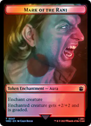 Dalek // Mark of the Rani Double-Sided Token (Surge Foil) [Doctor Who Tokens] - Destination Retro