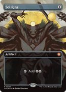 Sol Ring (Borderless) [Secrets of Strixhaven Commander] - Destination Retro
