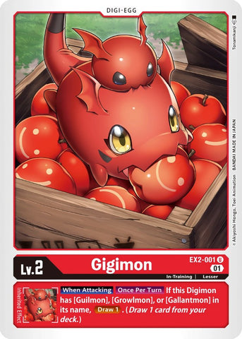 Gigimon [EX2-001] [Digital Hazard] - Destination Retro