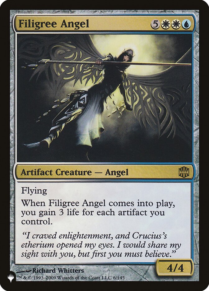 Filigree Angel [The List] - Destination Retro