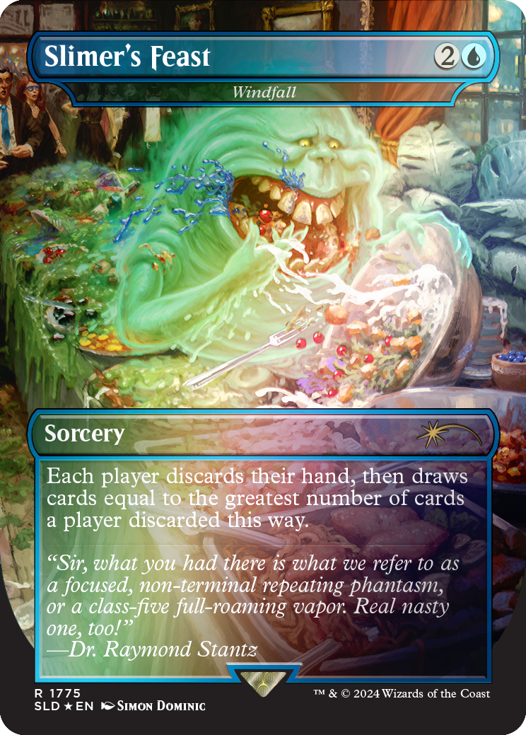 Slimer's Feast - Windfall (Rainbow Foil) [Secret Lair Drop Series] - Destination Retro
