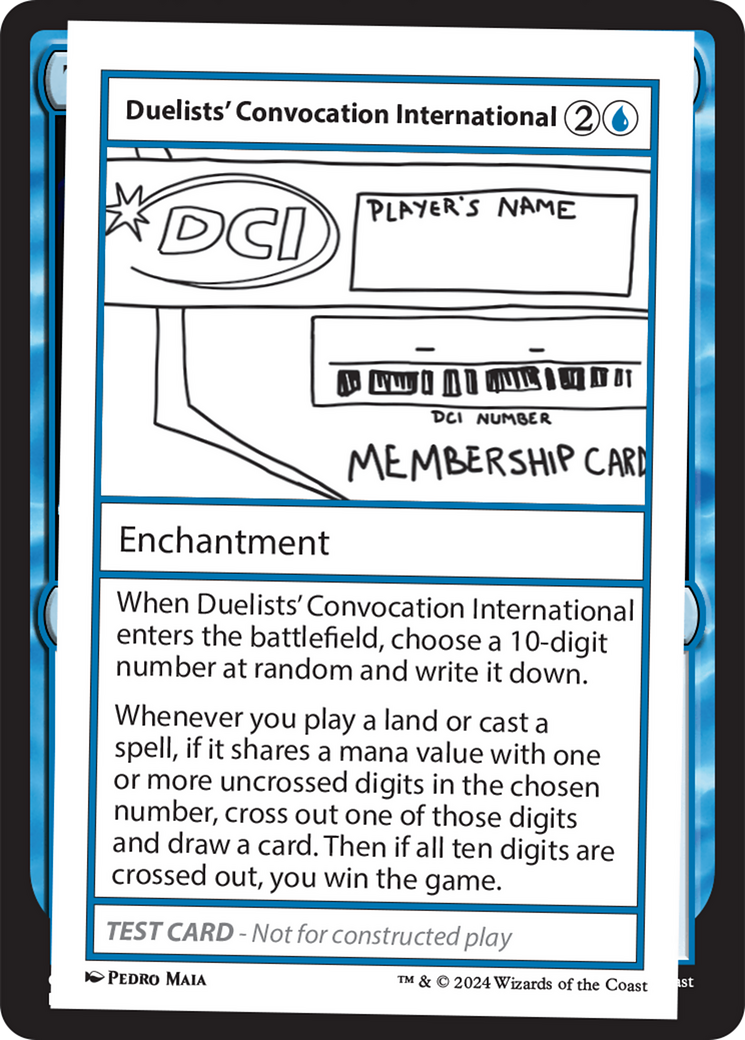 Duelists' Convocation International [Mystery Booster 2 Playtest Cards] - Destination Retro
