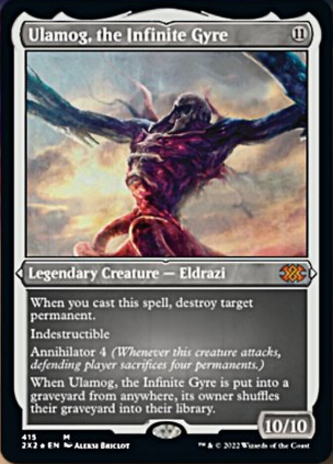 Ulamog, the Infinite Gyre (Foil Etched) [Double Masters 2022] - Destination Retro