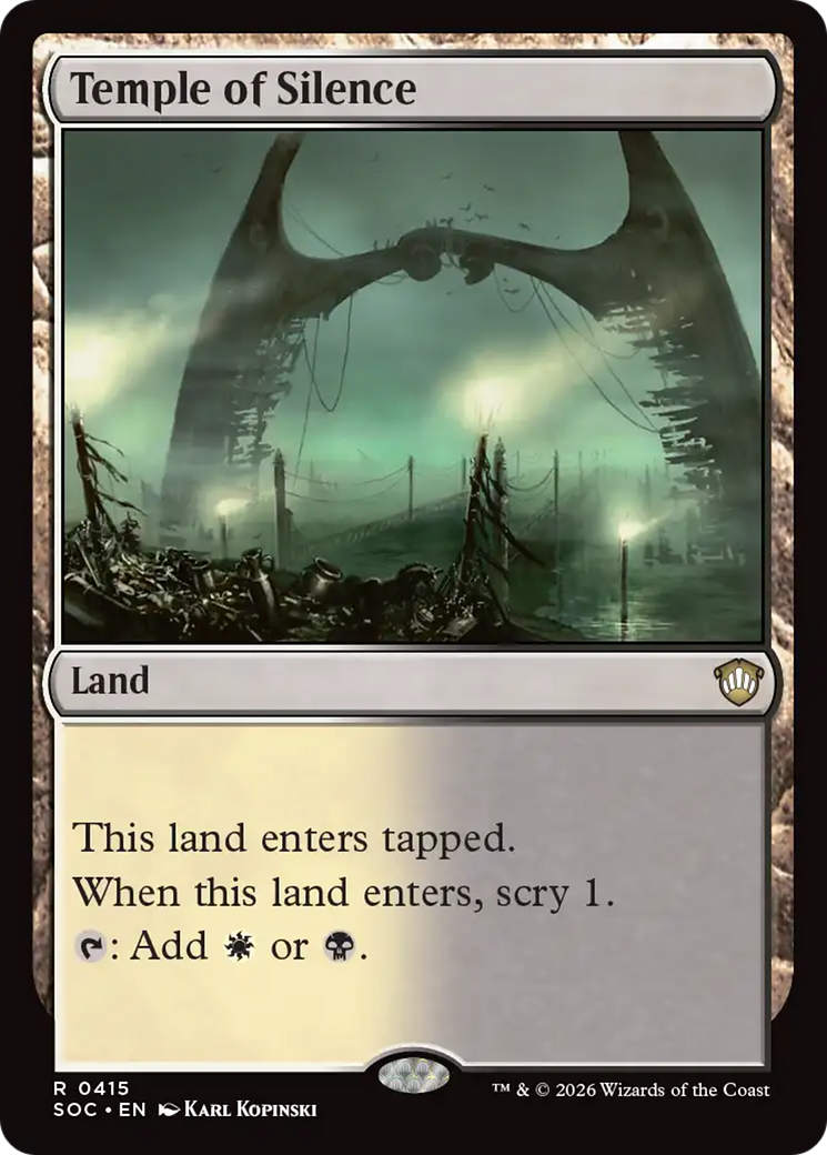 Temple of Silence [Secrets of Strixhaven Commander] - Destination Retro