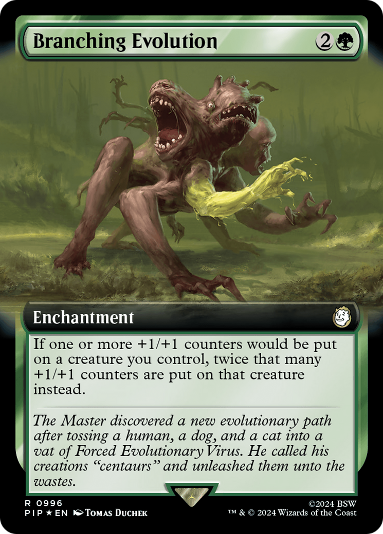 Branching Evolution (Extended Art) (Surge Foil) [Fallout] - Destination Retro