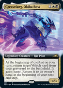 Greasefang, Okiba Boss (Extended Art) [Kamigawa: Neon Dynasty] - Destination Retro