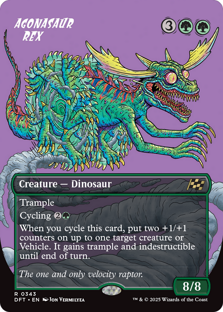 Agonasaur Rex (Borderless) [Aetherdrift] - Destination Retro